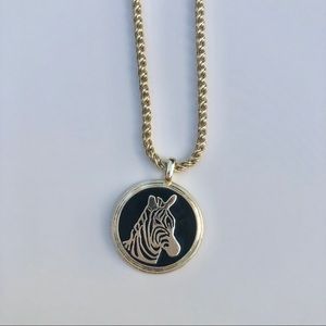 Kendra Scott Bowen Zebra Necklace
